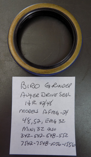 Biro HR42/48 Auger Drive Seal For Models 342-542-548-552-7542-7548-7-EMG-32-AFMG24-AFMG48-AMFG-52-MI